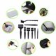 thumbnail image 2 of Mini limpiador de teclado inalámbrico USB con mango 8 en 1, cepillos antiestáticos de nailon, kit de limpieza para limpiar polvo, pelos, migas y restos para computadora portátil, piano,, 2 of 8