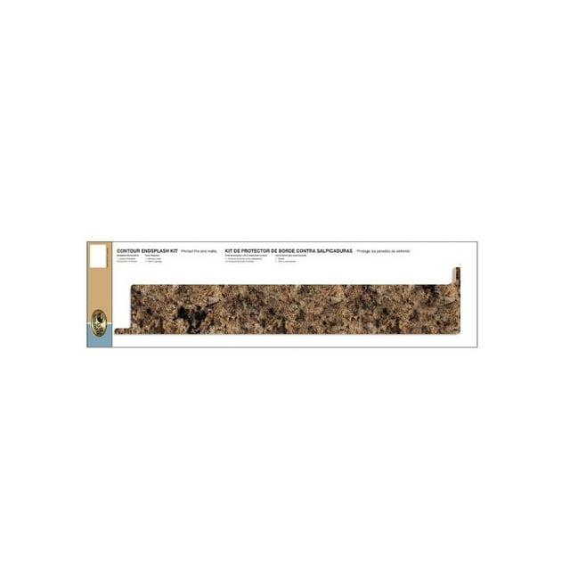 Hampton Bay Laminate Endsplash Kit for Countertop w/Backsplash in