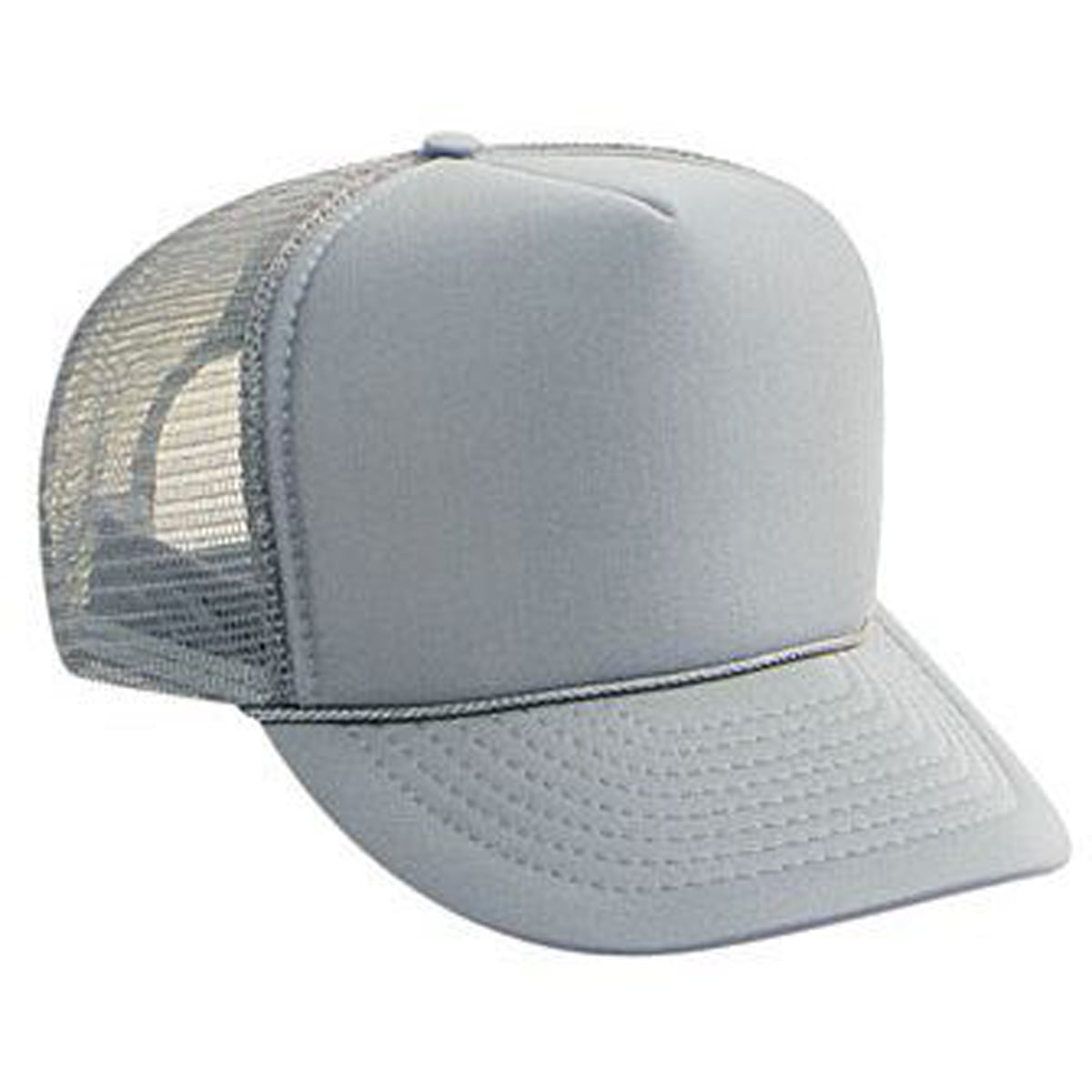 Otto Cap Polyester Foam Front High Crown Golf Style Mesh Back Caps ...
