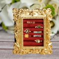thumbnail image 4 of Hzzsbu Vintage Ring Display Stand, Baroque Ring Holder Earring Display Tray Jewelry Organizer Birthday Engagement Wedding Decoration for Women, 4 of 7