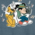 thumbnail image 3 of Disney - Mickey & Friends - Pluto Sings while Mickey Dances - Women's Racerback Tank Top, 3 of 5