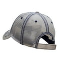 thumbnail image 3 of Mardi Gras Fleur De Lis Badge Embroidered Low Profile Cotton Mesh Cap - Putty OSFM, 3 of 5