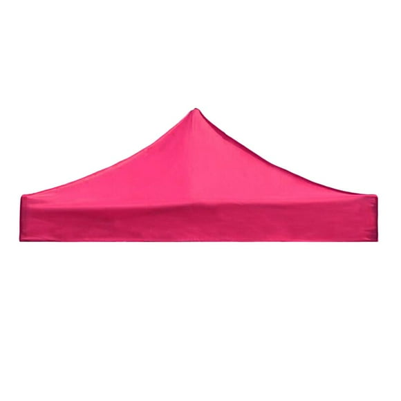 Toldo cuadrado de repuesto - Cubierta portátil impermeable para cenador de jardín al aire libre Rosa roja