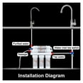 thumbnail image 4 of New Type 3+2 Ultrafiltration Direct Drinking Water Filtration System For Household Kitchen Tap Water Filter Kit, 4 of 6
