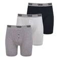 thumbnail image 1 of Duke Mens D555 London Driver Cotton Boxer Shorts (Pack Of 3), 1 of 4