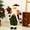 B, variant on Clearance Christmas Decoration! YgkuHd Christmas Decoration Delicate Three-dimensional Christmas Decorations, Cute Santa Claus Figure Ornaments, Home Three-dimensional Doll Decoration Accessories