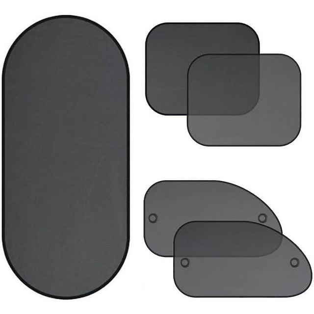 Pack Car Sun Shades for Kids, Babies, Protection Against UV Rays and Sunlight, Mesh Car Side Window Sun Shade, Privacy Window Sunshade