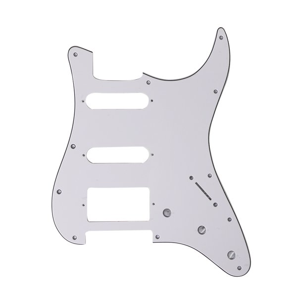 Guitarra Eléctrica Cgtredaw 11 Agujeros para Guitarra ST Blanco