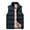 Blue, variant on BiZtdJrK Mens Fleece Lined Vest Big and Tall Winter Warm Stand Collar Sleeveless Vests Casual Lightweight Puffer Vest with Pockets Lighten Sales Of The Day Red XXXXL