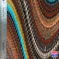 thumbnail image 2 of Waves Tidal with Gold Color Lining Aqua Stretch Fabric 58" Wide, 2 of 4