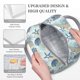 thumbnail image 3 of Balery Algae Corals and Seashells Bolsa de Almuerzo para Mujeres, Caja de Almuerzo, Bolsa de Almuerzo Pequeña Impermeable, Tote de Almuerzo Reutilizable con Gran Capacidad, 3 of 6