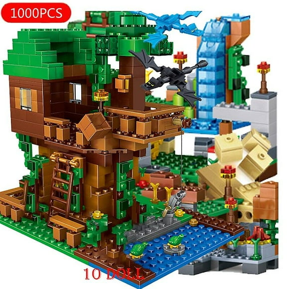 Compatible With Lego Minecraft Set Blocks With Doll Blocks Gift Yhd 02