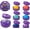 Ghost(random), variant on Shark Dumpling Squishy, Mystery Squishy with Box, Colorful Dumplings Squeeze Balls Stress Relief Sensory for Holiday & Birthday Gifts (Shark Dumpling)