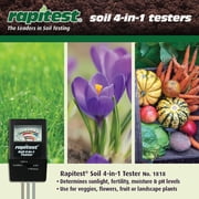 Luster Leaf 4-in-1 Mini Soil Tester - Electric, Digital - Multicolor