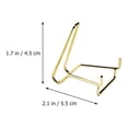 thumbnail image 4 of 4pcs Crystal Model Display Racks Showing Stands Mineral Racks Display Bases, 4 of 8