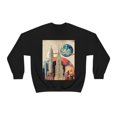 thumbnail image 2 of New York Nightlife Urban Wanderlust Unisex Heavy Blend Crewneck Sweatshirt, 2 of 9