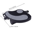 thumbnail image 4 of Miangastore 1 Pair Exercise Bike Pedals with Straps Bike Pedals Random Pattern, 4 of 8