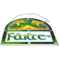 Failte Arch Stained Glass Window Hang Irish Suncatcher - Walmart.com