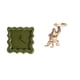 thumbnail image 1 of Reloj de pared cuadrado, escultura, adorno para baño, , cocina, estudio, sala de estar, estantería, porche, decoración, regalos, bandeja, 1 of 8