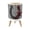 Color 3, variant on Cabin Trash Can with Lid Bear Elk Wooden Farmhousel Forest Wildlife 1.8 Gallon Dog Proof Trash Can Round Garbage Can Waste Bin Wastebasket for Bathroom Bedroom Living Room