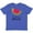 Vintage Royal Blue, variant on Inktastic I'm One in a Melon Watermelon Humor Youth T-Shirt