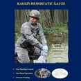 thumbnail image 5 of Kaolin Gauze Combat Emergency Trauma  Soluble For Ifak Tactical Wound Dressing, 5 of 8