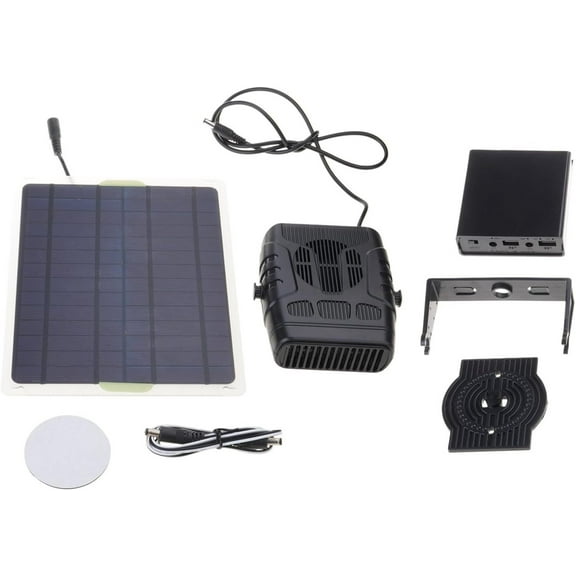 Solar Power Heater Compact Size For Chicken Coops Greenhouse And Dog House Warm Gear