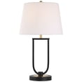 thumbnail image 2 of 360 Lighting Pellana 24 3/4" High Black and Brass USB Table Lamp, 2 of 9