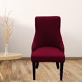 thumbnail image 4 of Funda de silla perfecl moderna impermeable para asiento trasero Vino rojo, 4 of 8