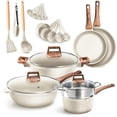 thumbnail image 1 of Bakken-Swiss 14-Piece Kitchen Cookware Set – Granite Non-Stick – Eco-Friendly – for All Stoves & Oven-Safe, 1 of 4