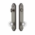 thumbnail image 2 of Grandeur Arc Tall Plate Single Cylinder One Piece Knobset with Knob, 2 of 6