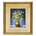 thumbnail image 5 of Creative Mark Elegant Plein Aire Gold Frame with Linen Liner, 6x6" Ornate Open Back Picture Frames, No Glass or Backing, Gessoed Wood, 2.75-inch Wide Moulding, 5 of 7