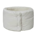 thumbnail image 1 of Bufanda de cuello de terciopelo grueso y cálido para mujer con botón a presión y tejido sólido., 1 of 2