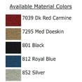 thumbnail image 5 of 1979-1983 Nissan 280ZX Pass Area 2 Seater 7295 Medium Doeskin Cutpile Carpet Kit, 5 of 5