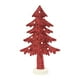 thumbnail image 1 of Árbol de mesa artificial en miniatura, adorno navideño para estante, manualidades navideñas, 30 cm, 1 of 9