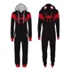 thumbnail image 1 of Spider Man Pajamas Una Pieza Cosplay Anime Traje, 1 of 4