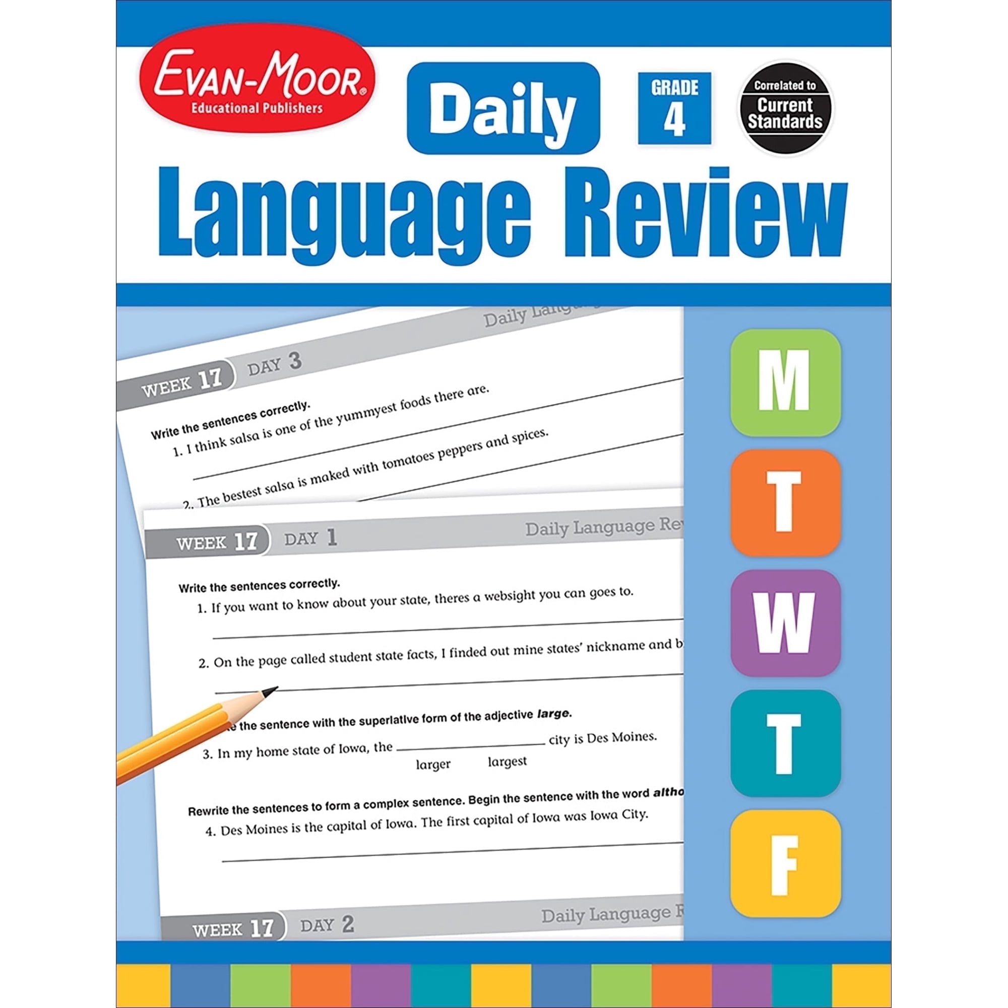 Evan-Moor Daily Language Review, Grade 4 Teaching Edition