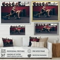 thumbnail image 4 of Designart "Athletic Couple With Dumbbells" Aerobic & Bodybuilding Canvas Art Print, 4 of 7