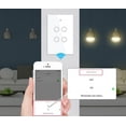 thumbnail image 1 of Apagador Inteligente Wifi Touch 4 Botones Domotica GDL, 1 of 2