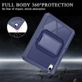 thumbnail image 6 of Soke iPad Mini 6th Generation Case 2021 Released, with Built-in Screen Protector, Rugged Shockproof Full Protective Cover with Pencil Holder & Kickstand for Apple iPad Mini 6 8.3 Inch(Navy), 6 of 7