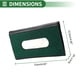 thumbnail image 5 of Soporte para pañuelos de automóvil universal Unique Bargains, soporte para visera del sol, cubierta para caja de pañuelos, 5 of 6