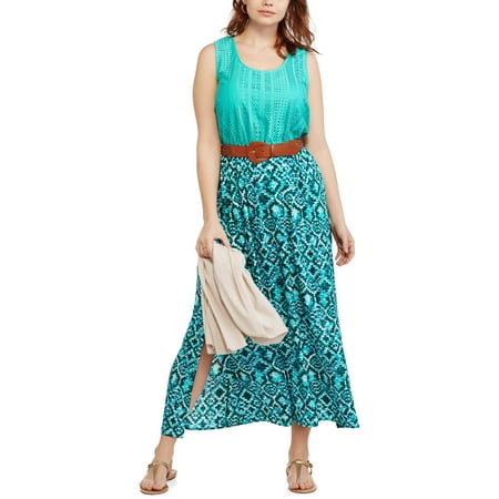 Faded Glory Fg Open Back Lace Maxi Dress Faded Glory Fg Open Back Lace Maxi Dress