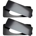 thumbnail image 1 of Paquete de 2 moldes para tartas antiadherentes de 14" x 5,75" con fondo extraíble, molde rectangular para hornear pasteles, 1 of 5