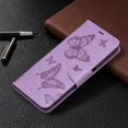 thumbnail image 5 of Galaxy A13 5G Wallet Case,Dteck Magnetic Butterfly Pattern Leather Card Pocket Case Hybrid Rubber Kickstand Cover with Strap for Samsung Galaxy A13 5G 6.5-inch,Violet, 5 of 6