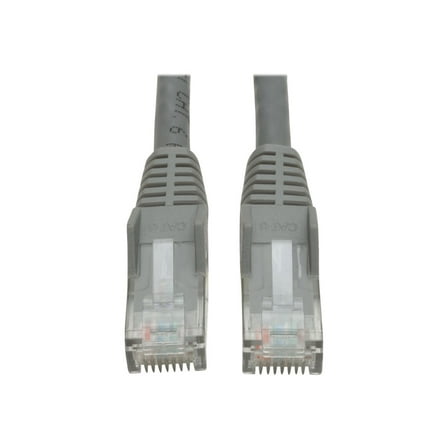 Tripp Lite Cat6 Utp Patch Cable - 1 X Rj-45 Male - 1 X Rj-45 Male - 20ft - Gray (n201020gy)