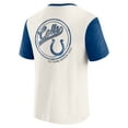 thumbnail image 3 of Men's Darius Rucker Collection by Fanatics Cream Indianapolis Colts Henley Colorblock Slub Pocket T-Shirt, 3 of 6