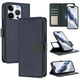 thumbnail image 1 of Para iPhone 15 Pro RFID Bolso Protector con Bloqueo 2 en 1 Funda Tipo Billetera Bicolor Desmontable Funda con Tapa Magnética Bolsillo con Ranuras para Múltiples Tarjetas, 1 of 7