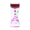 thumbnail image 3 of Liquid Motion Bubbler - Reloj arena con temporizador adorno escritorio ( ) rosa verde, 3 of 3