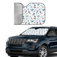 thumbnail image 3 of Kdxio Undersea Animals Print Front Windshield Sun Shade,Folding Auto Sunshade for Car Truck SUV-, 3 of 7