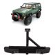 thumbnail image 5 of RC Rear Bumper, RC Car Rear Bumper Impact Resistant Easy Install Multi Function With 3 LED Lights Trailer Hitch For Axial SCX10 II 90046 For 1/10 RC Car ANGGREK Otros, 5 of 8